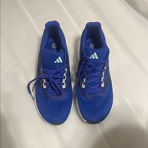 adidas Blue and Black Sneakers